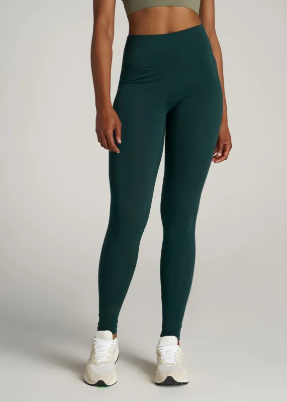 Cotton Leggings for Tall Women in Emerald sold by American Tall