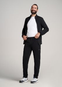 AT Performance Light Weight Pants in Black - Tall Men's Pants sold by American Tall