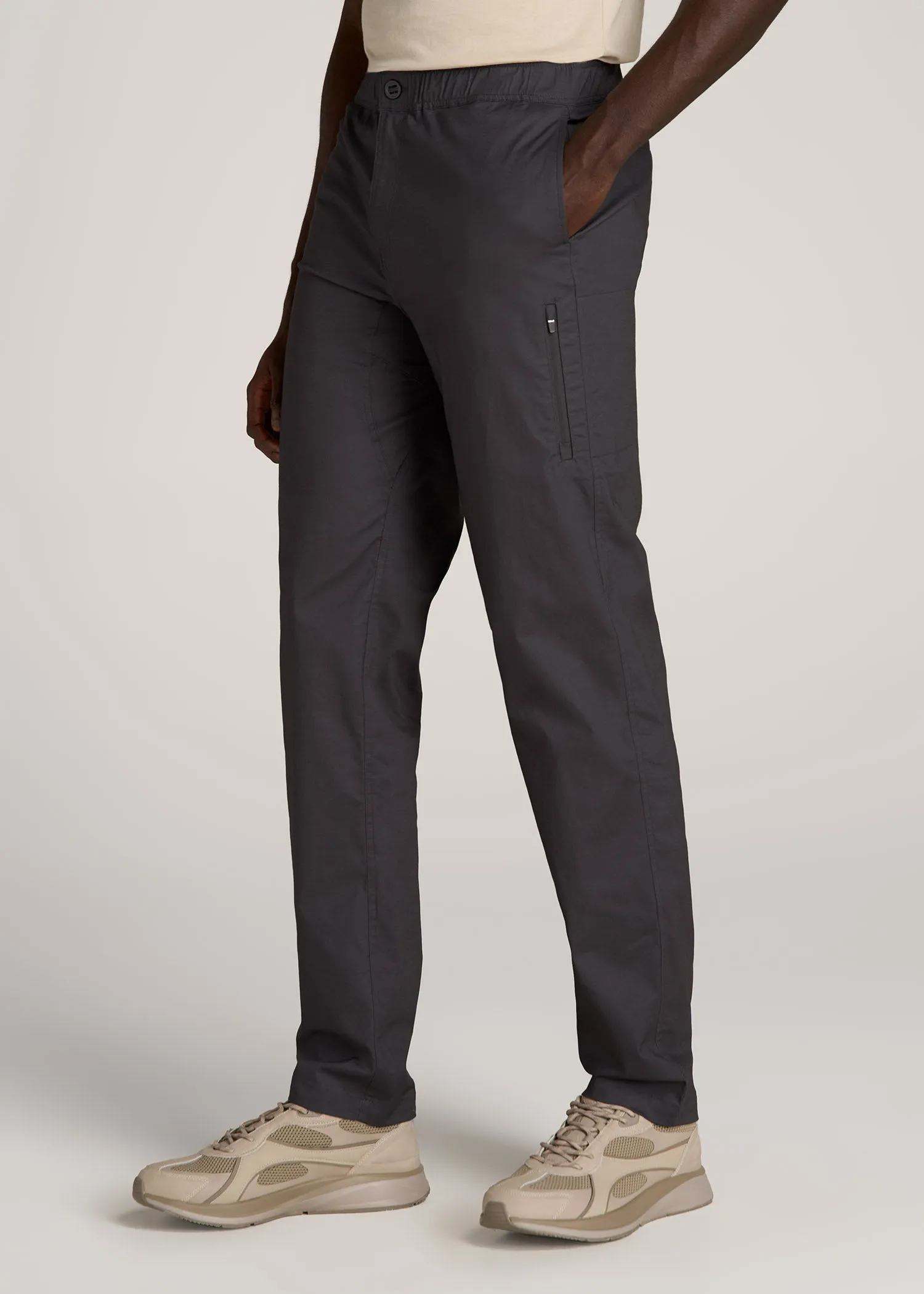 TAPERED-FIT Ripstop Pants for Tall Men in Iron Grey sold by American Tall product image thumbnail 3