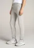 Wearever French Terry Sweatpants for Tall Men in Grey Mix sold by American Tall