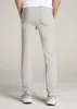 Wearever French Terry Sweatpants for Tall Men in Grey Mix sold by American Tall