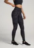 Balance High-Rise Leggings for Tall Women in Grey Camo sold by American Tall