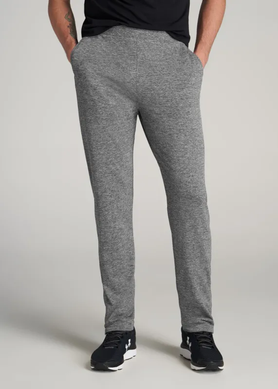 A.T. Performance Zip Bottom Pants for Tall Men in Grey Mix sold by American Tall