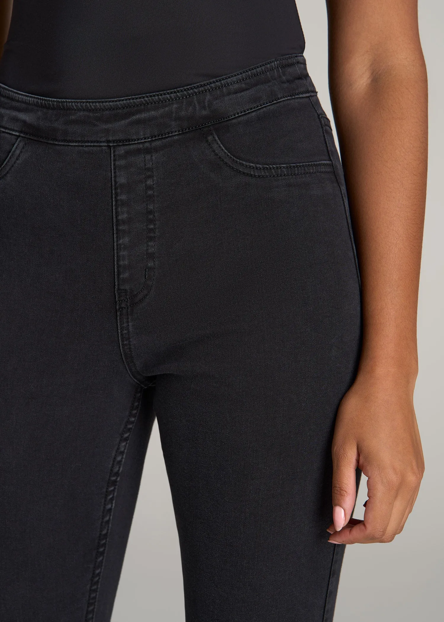 Jeggings for Tall Women in Washed Black sold by American Tall product image thumbnail 2