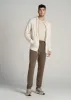 Microsanded French Terry Sweatpants for Tall Men in Army Brush sold by American Tall