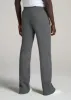 Wearever Fleece Open-Bottom Sweatpants for Tall Men in Charcoal Mix sold by American Tall