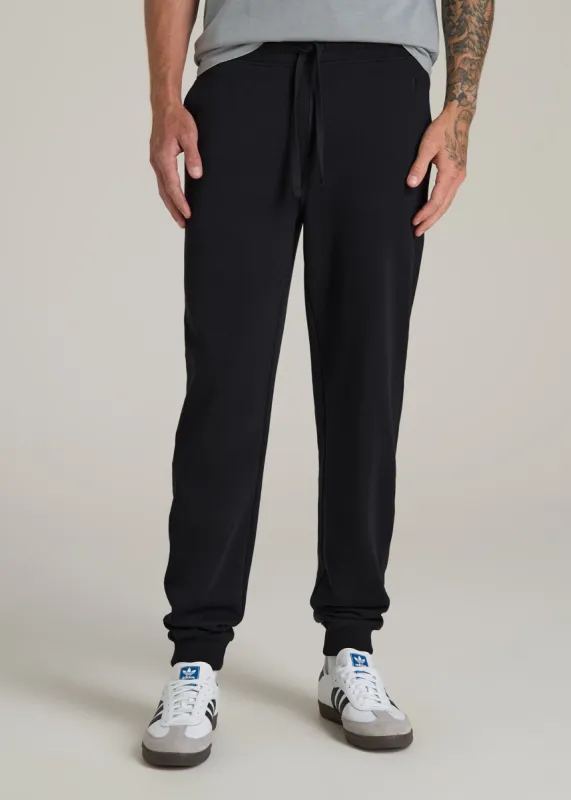 Wearever 2.0 Fleece Joggers for Tall Men in Black sold by American Tall