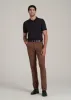 365 Stretch 5-Pocket TAPERED Pants for Tall Men in Otter Brown sold by American Tall