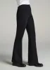 Chloe Pull-on Flare Jeans for Tall Women in Washed Black sold by American Tall