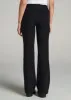 Chloe Pull-on Flare Jeans for Tall Women in Washed Black sold by American Tall