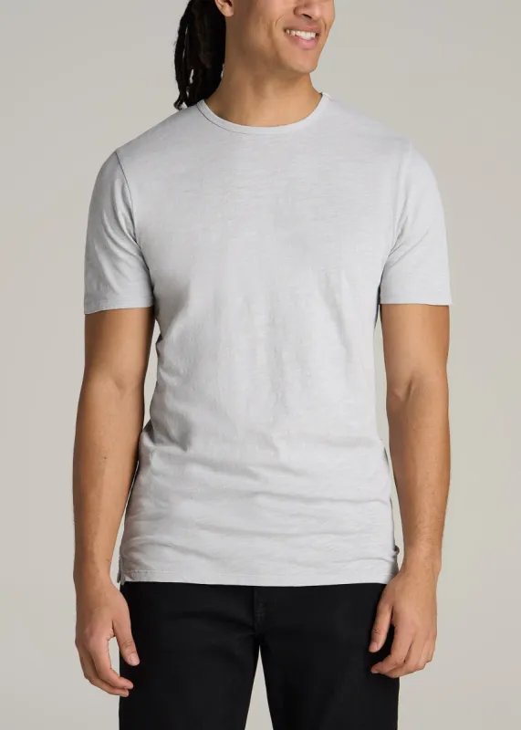 REGULAR-FIT Slub Tee in Vapor Grey - Tall Men's Shirts sold by American Tall