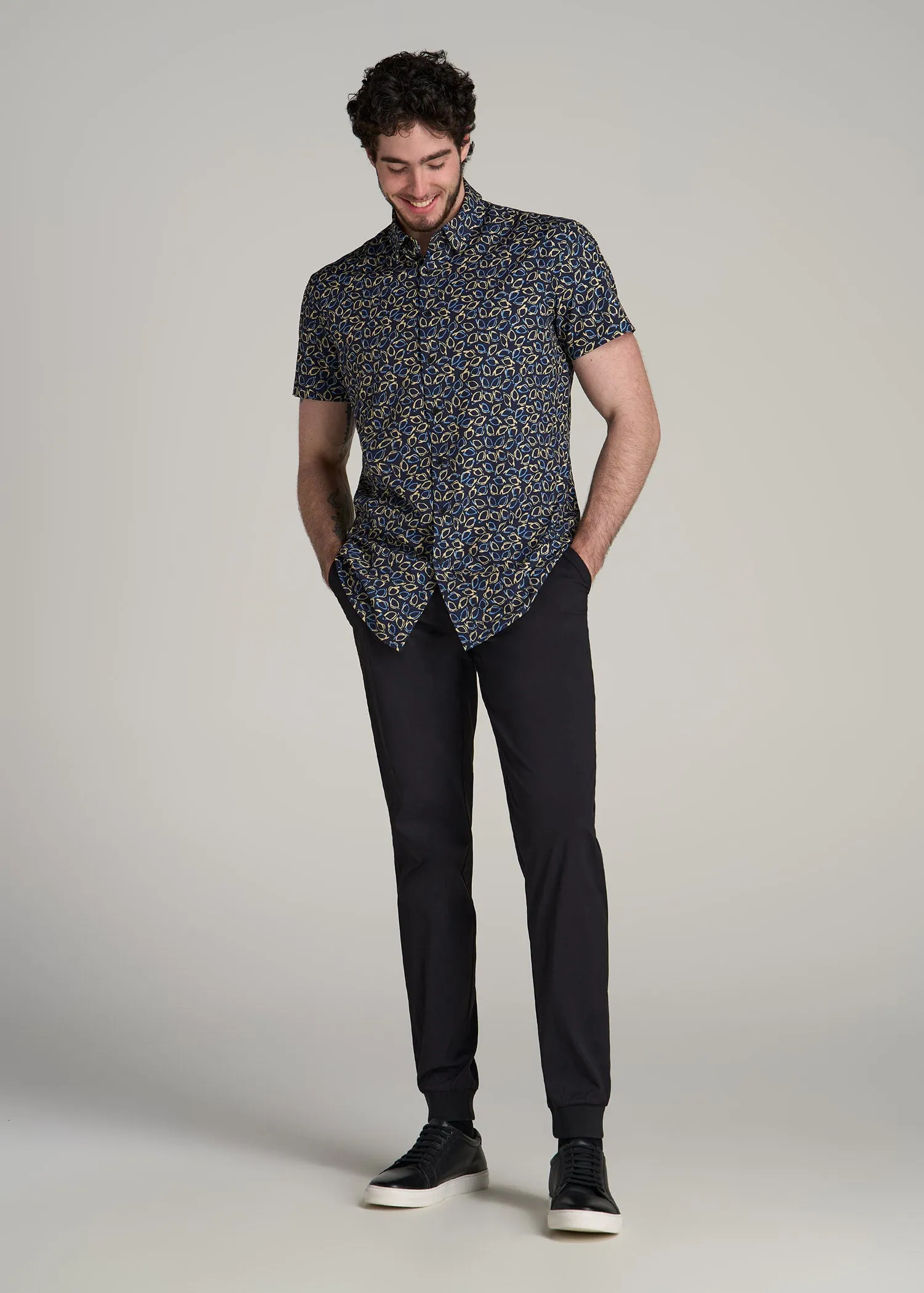 Traveler Joggers for Tall Men in Black sold by American Tall product image thumbnail 4