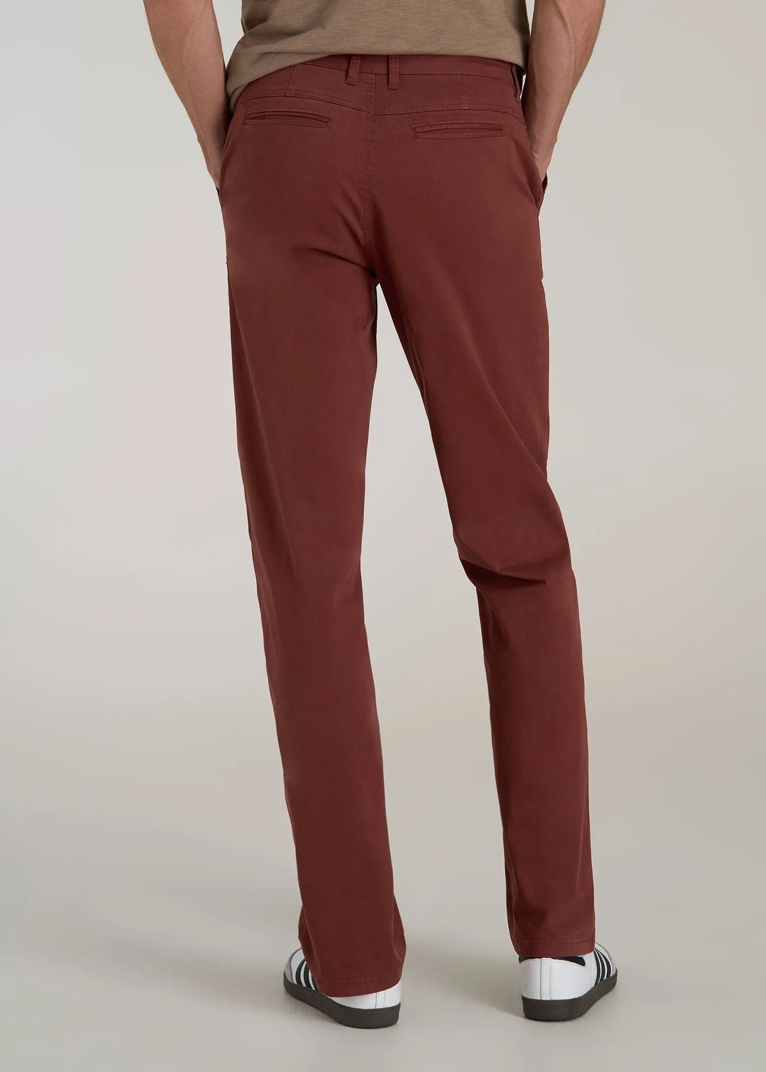 Mason RELAXED Chinos for Tall Men in Intense Rust sold by American Tall product image thumbnail 5
