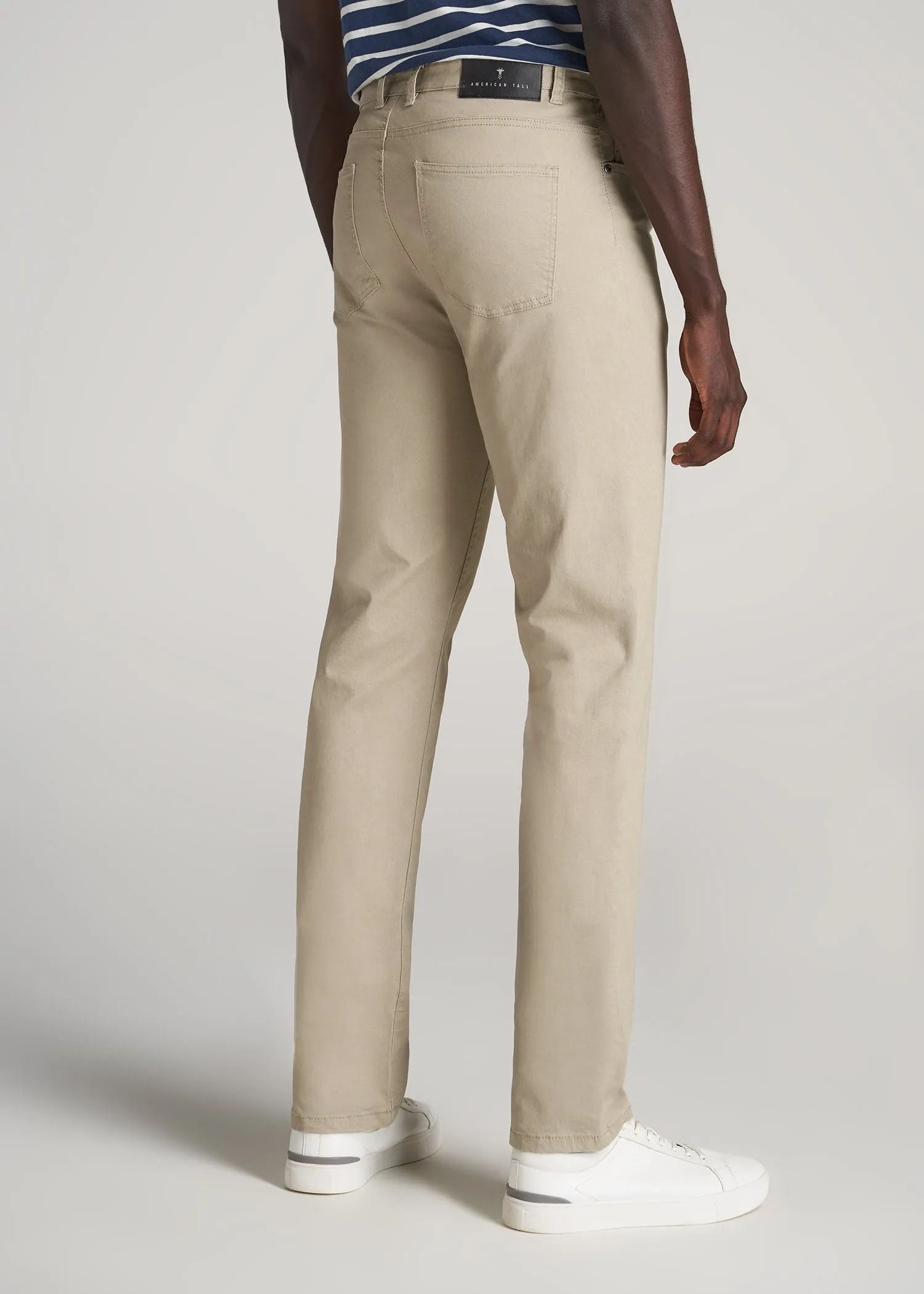 J1 STRAIGHT Leg Five-Pocket Pants for Tall Men in Desert Khaki sold by American Tall product image thumbnail 5