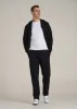 Wearever 2.0 Fleece Straight Leg Sweatpants for Tall Men in Black sold by American Tall