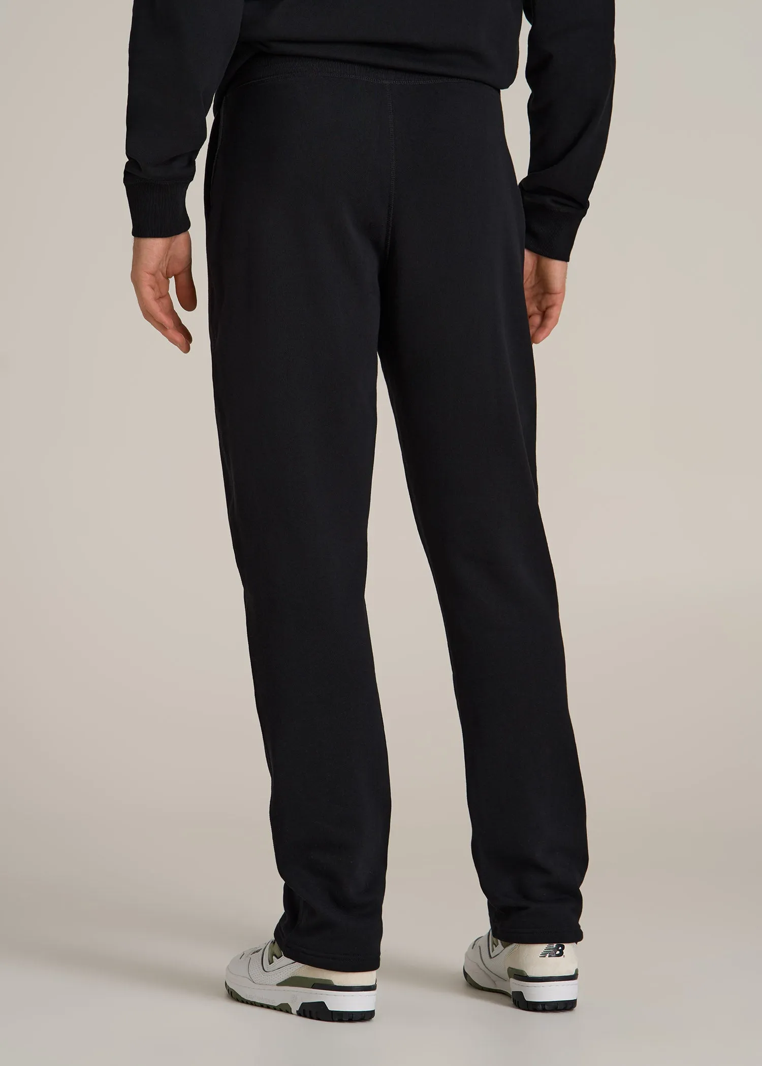 Wearever 2.0 Fleece Straight Leg Sweatpants for Tall Men in Black sold by American Tall product image thumbnail 5