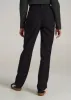 High-Waisted Carpenter Pocket Pants for Tall Women in Black sold by American Tall