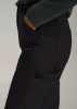 High-Waisted Carpenter Pocket Pants for Tall Women in Black sold by American Tall