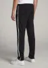 Athletic Stripe Pants for Tall Men in Black sold by American Tall
