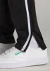 Athletic Stripe Pants for Tall Men in Black sold by American Tall