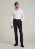 Pinpoint Oxford Shirt for Tall Men in White sold by American Tall
