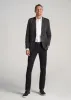 Carman TAPERED Chinos for Tall Men in Black sold by American Tall