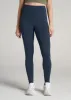 Balance High-Rise Leggings for Tall Women in Bright Navy sold by American Tall