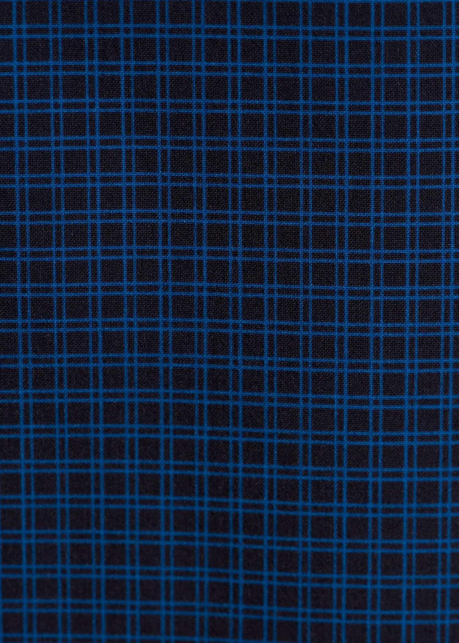 Traveler Stretch Dress Shirt for Tall Men in Black and Blue Micro Check sold by American Tall product image thumbnail 5