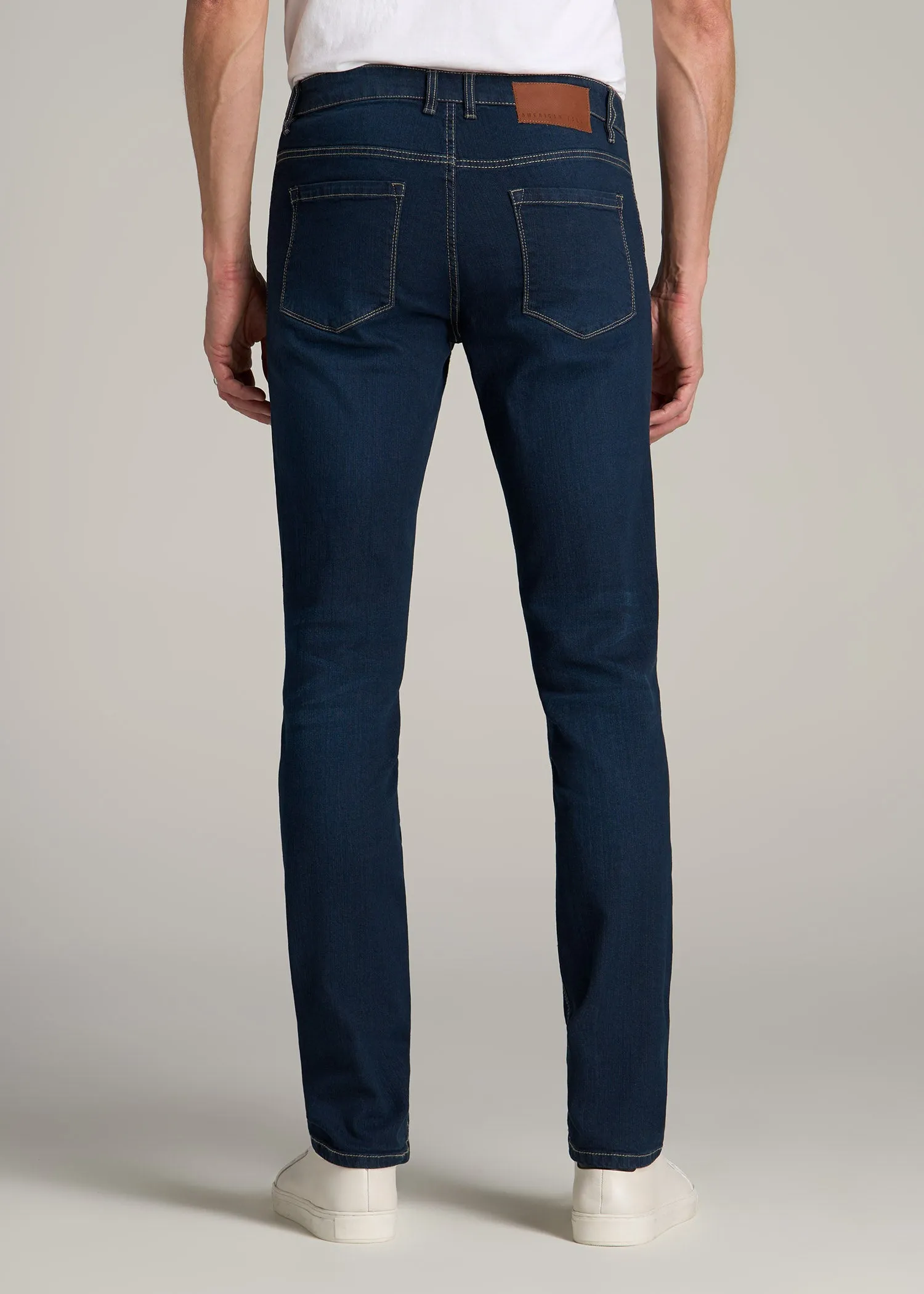 Carman TAPERED Jeans for Tall Men in Blue Steel sold by American Tall product image thumbnail 4