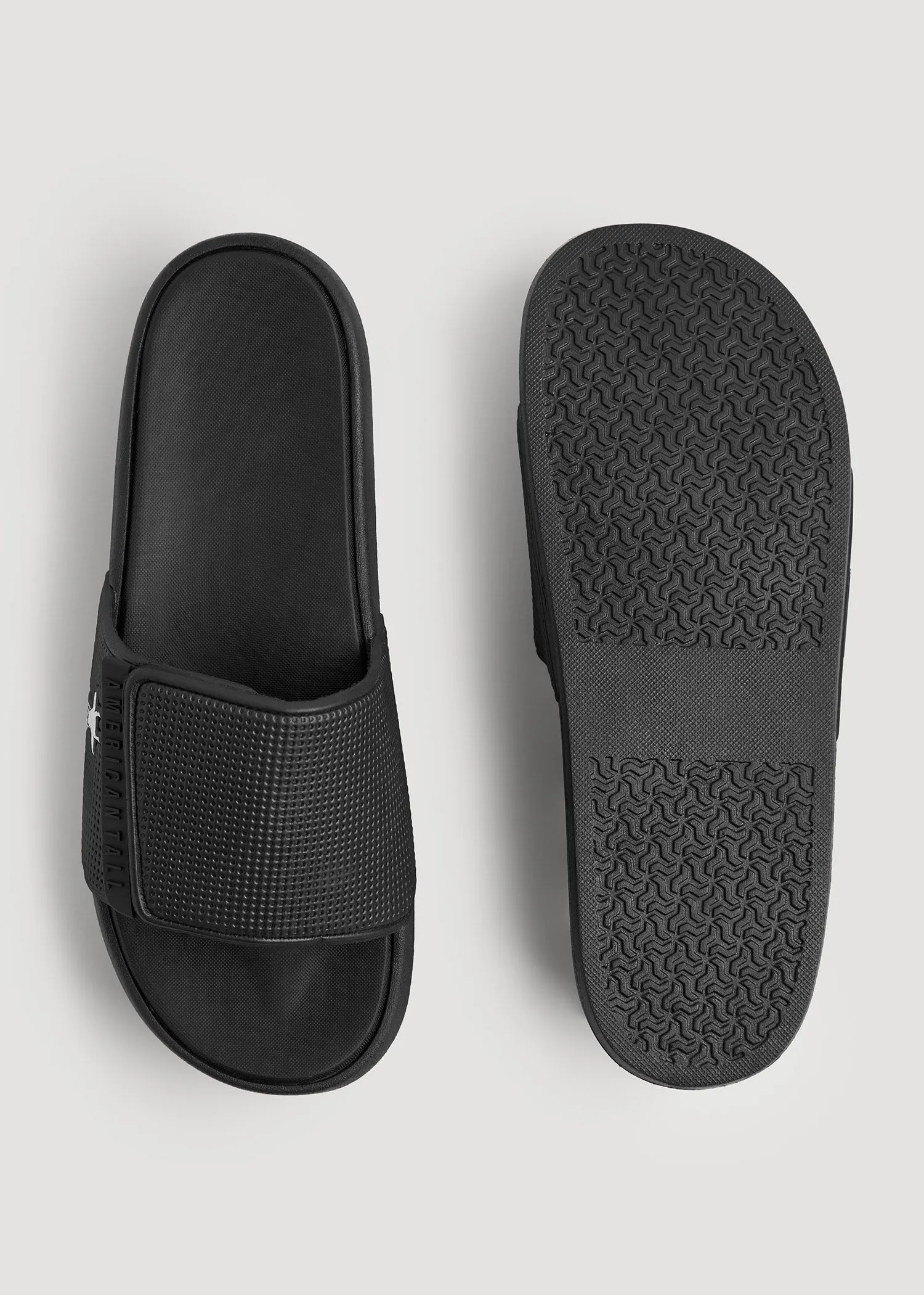 Adjustable Slides for Tall Men in Black sold by American Tall product image thumbnail 4