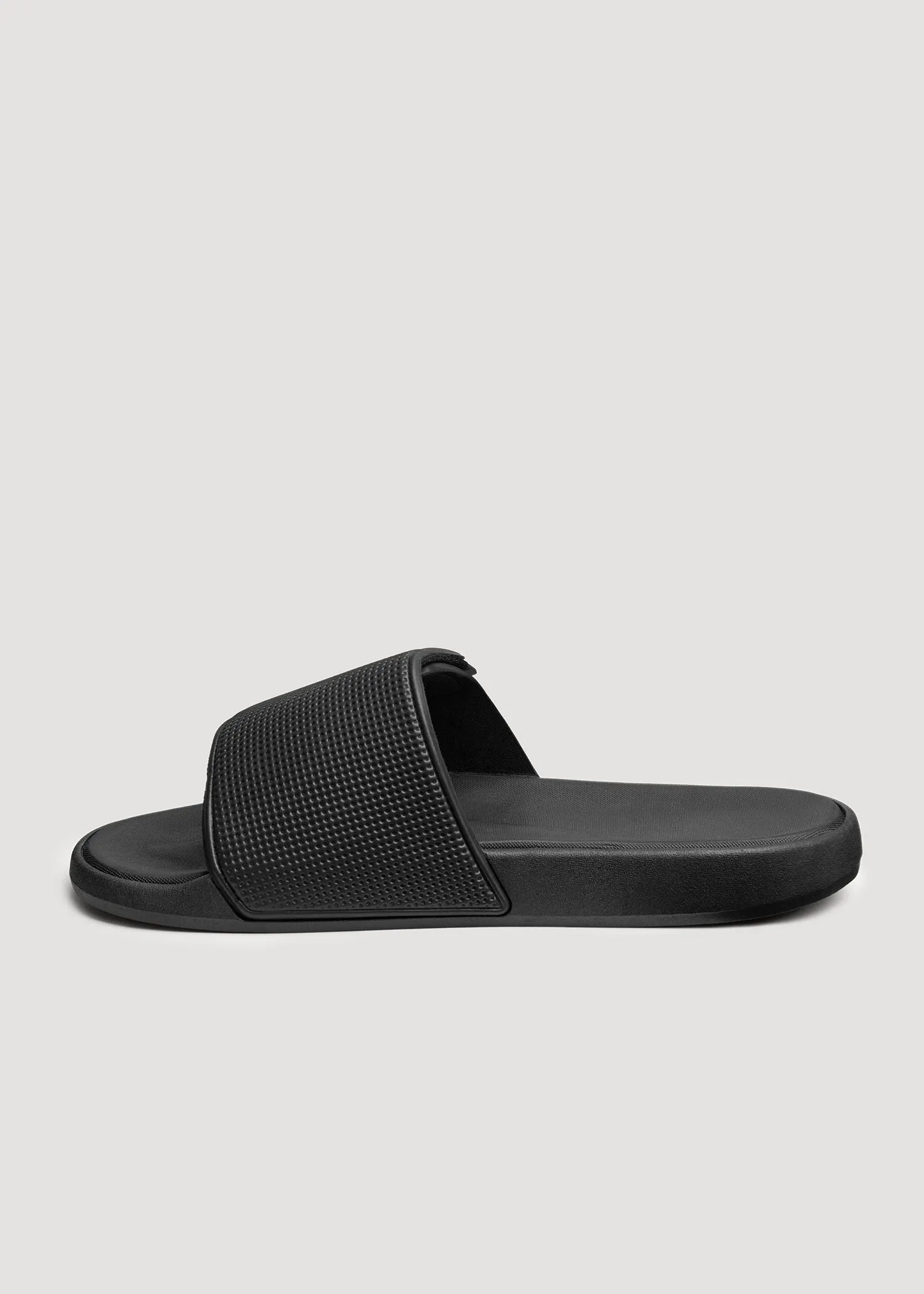 Adjustable Slides for Tall Men in Black sold by American Tall product image thumbnail 2