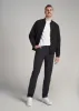 TAPERED-FIT Traveler Pants for Tall Men in Black sold by American Tall