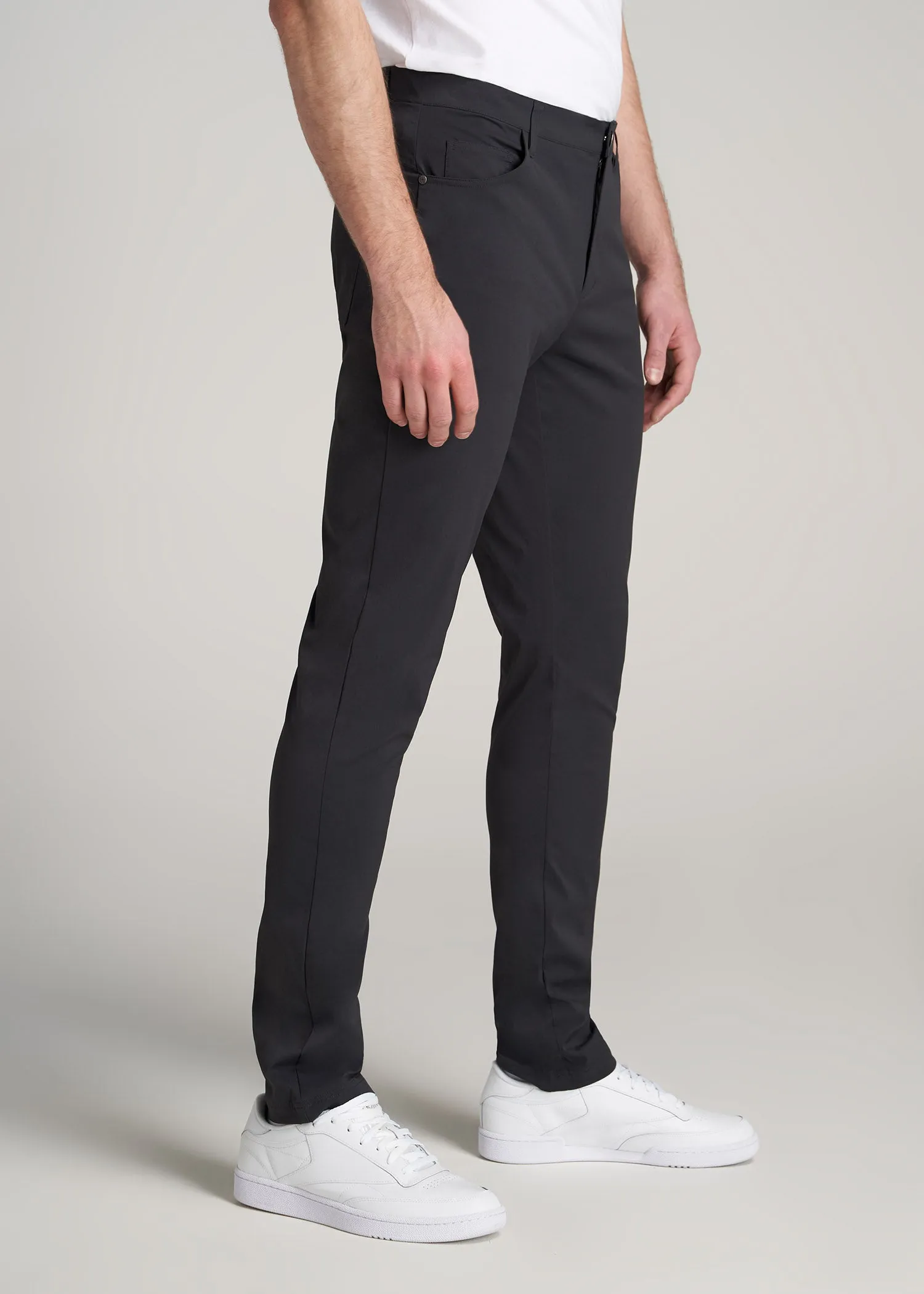 TAPERED-FIT Traveler Pants for Tall Men in Black sold by American Tall product image thumbnail 3