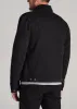 Denim Sherpa Tall Men's Jacket in Onyx Black Wash sold by American Tall