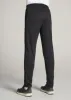 Athletic Stripe Pants for Tall Men in Black And Black sold by American Tall