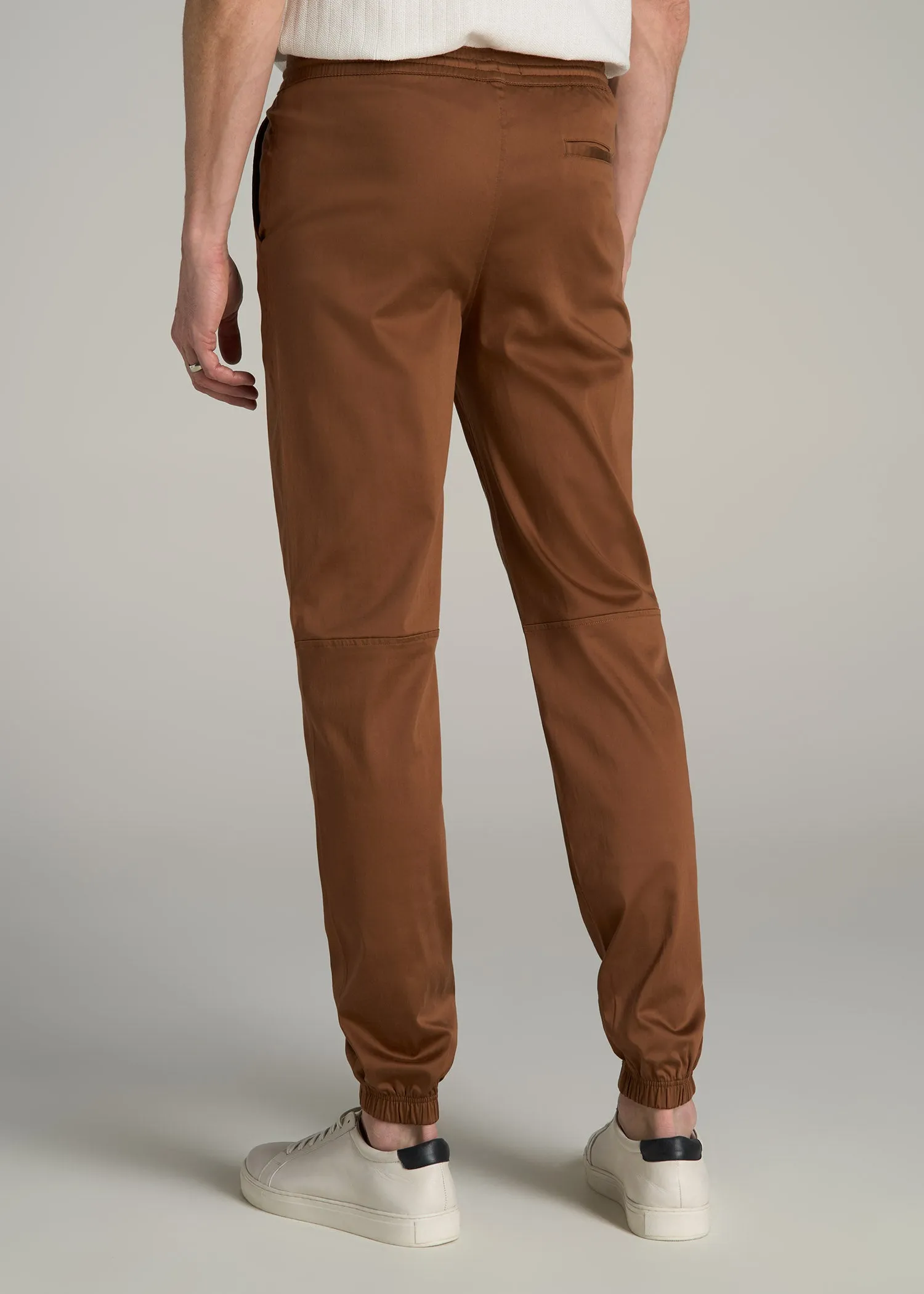 Stretch Twill Jogger Pants for Tall Men in Nutshell sold by American Tall product image thumbnail 5