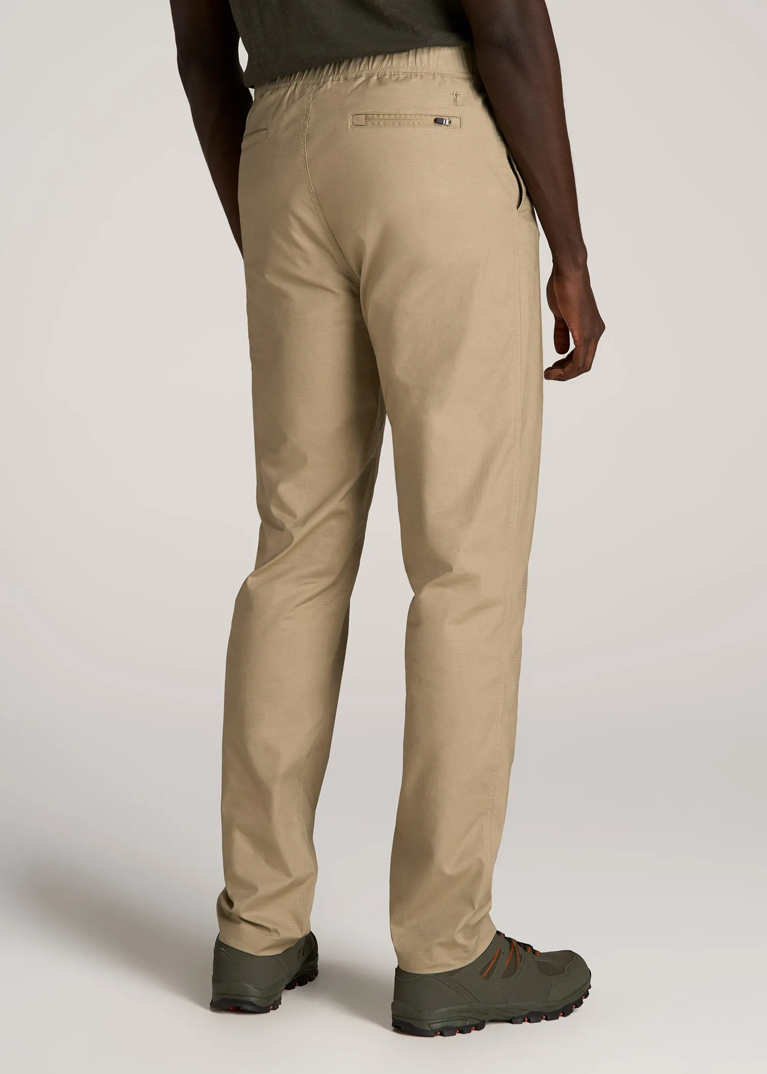 TAPERED-FIT Ripstop Pants for Tall Men in Desert Khaki sold by American Tall product image thumbnail 5