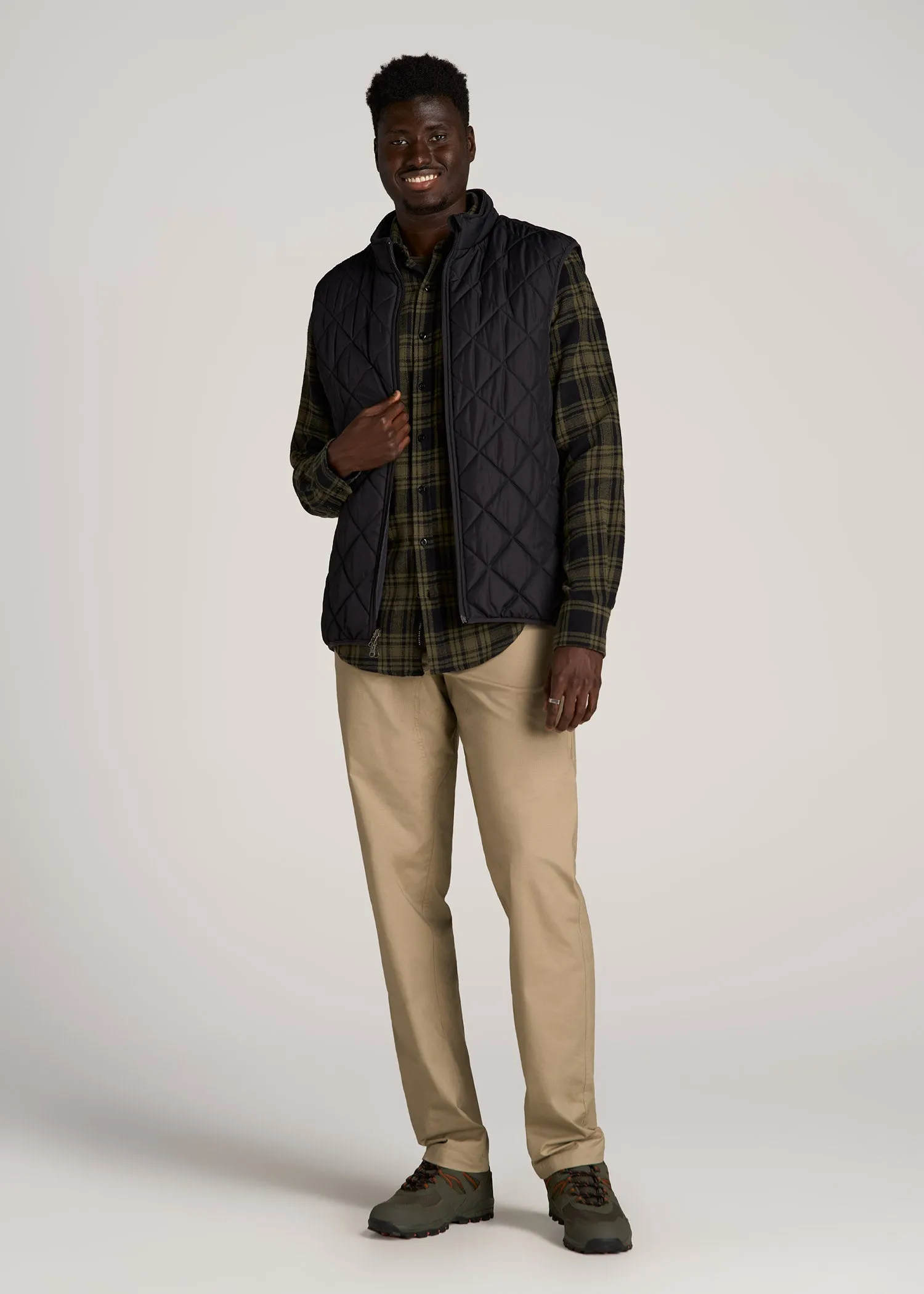 TAPERED-FIT Ripstop Pants for Tall Men in Desert Khaki sold by American Tall product image thumbnail 4