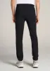Wearever French Terry Sweatpants for Tall Men in Black sold by American Tall