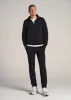 Wearever French Terry Sweatpants for Tall Men in Black sold by American Tall