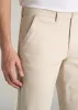 Carman TAPERED Chinos for Tall Men in Soft Beige sold by American Tall
