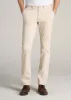 Carman TAPERED Chinos for Tall Men in Soft Beige sold by American Tall