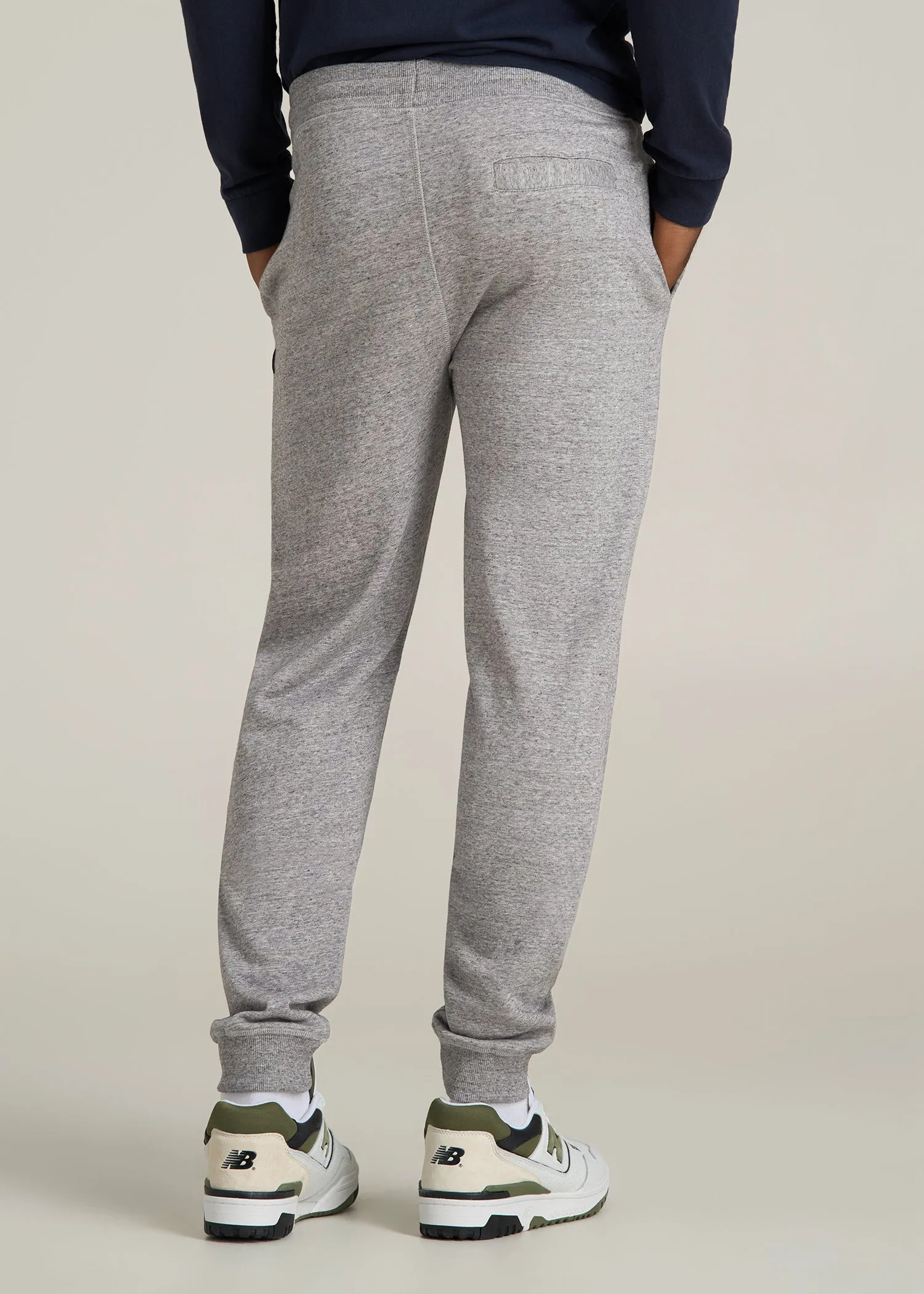 Wearever 2.0 French Terry Joggers for Tall Men in Heathered Grey sold by American Tall product image thumbnail 5