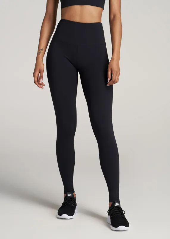 Balance High-Rise Leggings for Tall Women in Black sold by American Tall