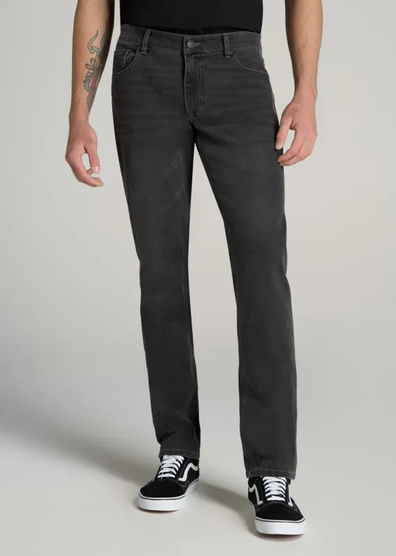 LJ&S TAPERED Jeans for Tall Men in Industrial Grey sold by American Tall
