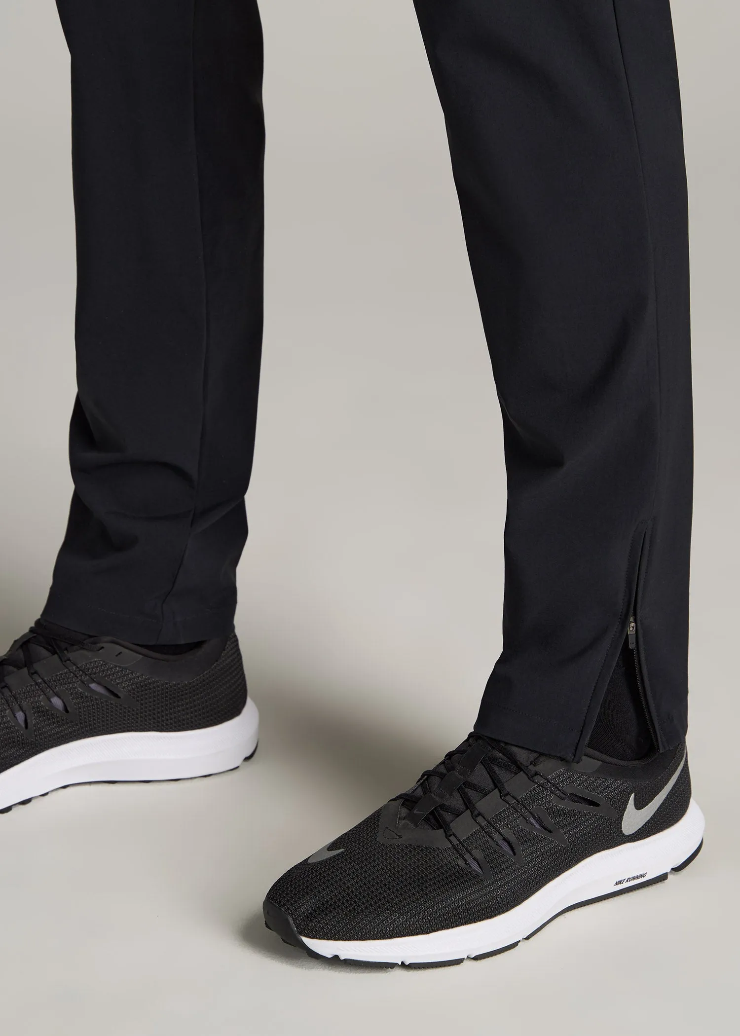 Performance TAPERED-FIT Chino Pants for Tall Men in Black sold by American Tall product image thumbnail 2