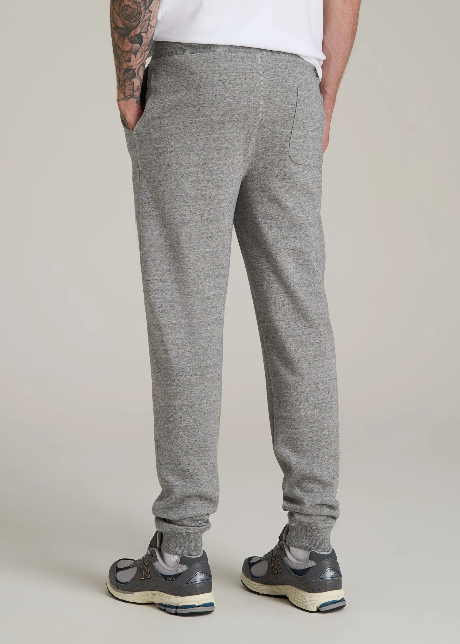 Wearever 2.0 Fleece Joggers for Tall Men in Heathered Grey sold by American Tall product image thumbnail 5