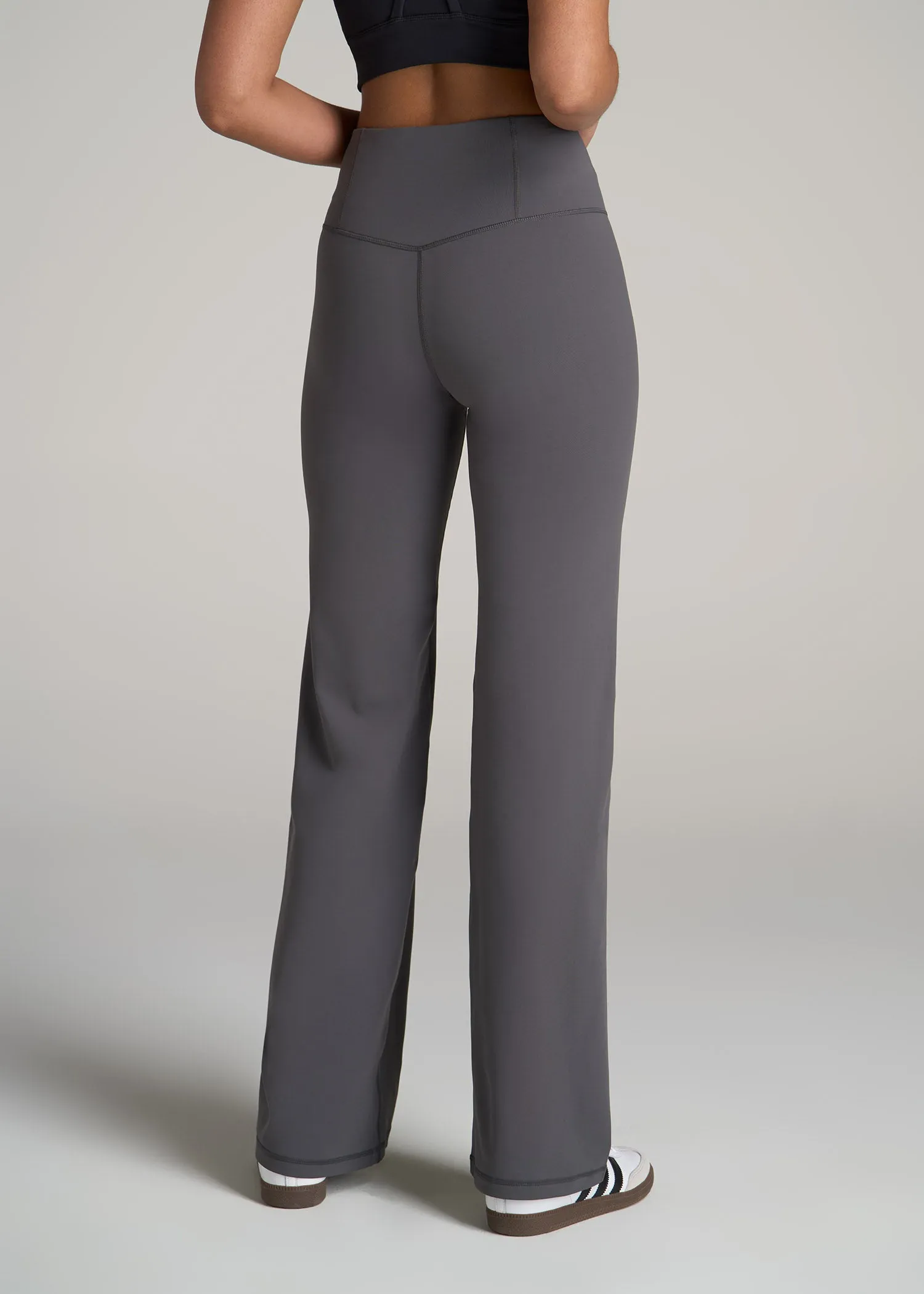 Balance Wide-Leg Pants for Tall Women in Charcoal sold by American Tall product image thumbnail 5