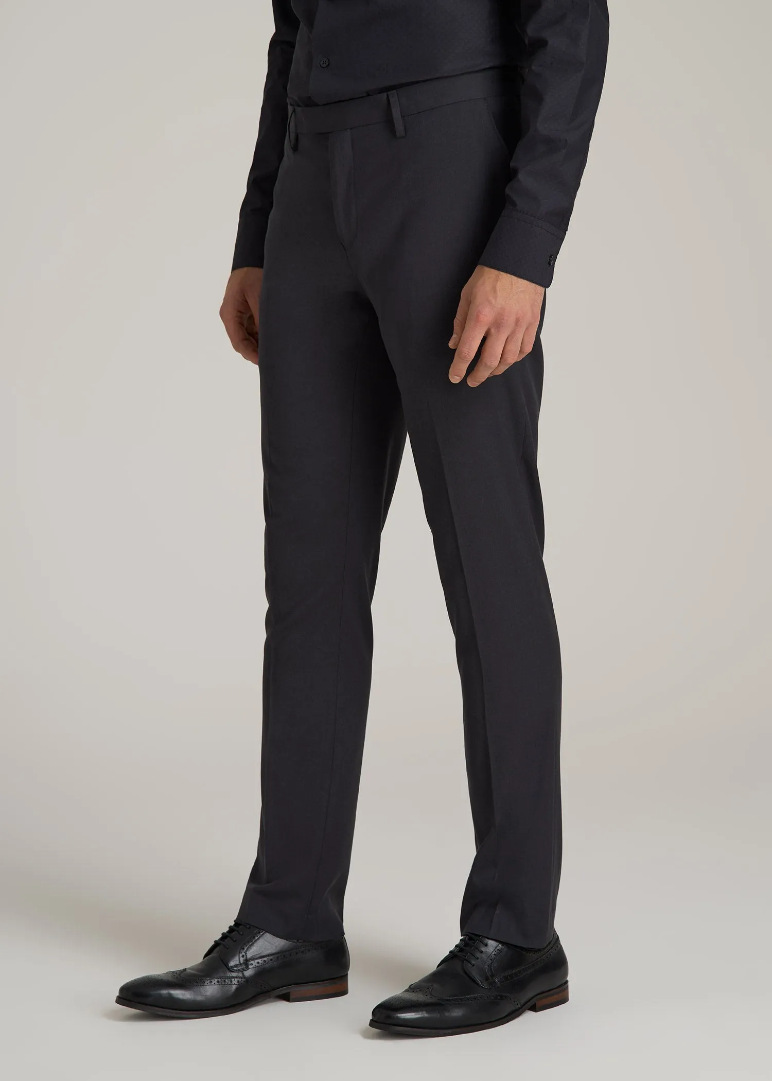 Suit Trousers for Tall Men in Mid Grey sold by American Tall product image thumbnail 3