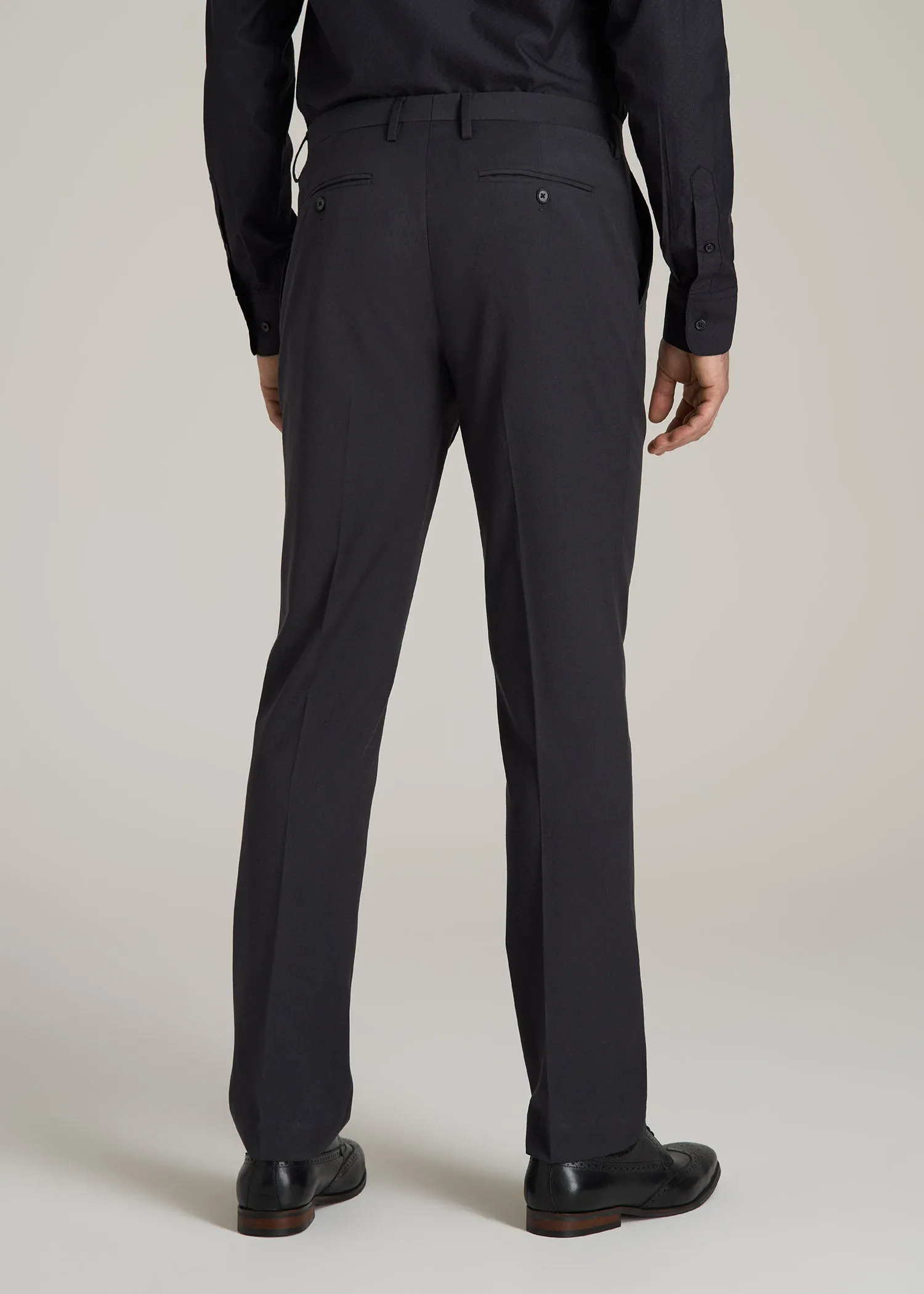 Suit Trousers for Tall Men in Mid Grey sold by American Tall product image thumbnail 5